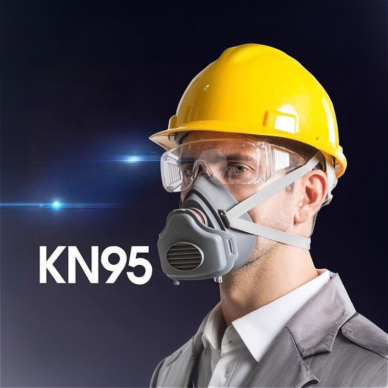 หน้ากากกันฝุ่นครึ่งหน้า หน้ากา - Kn95 Respirator Mask บทวิจารณ์และราคา