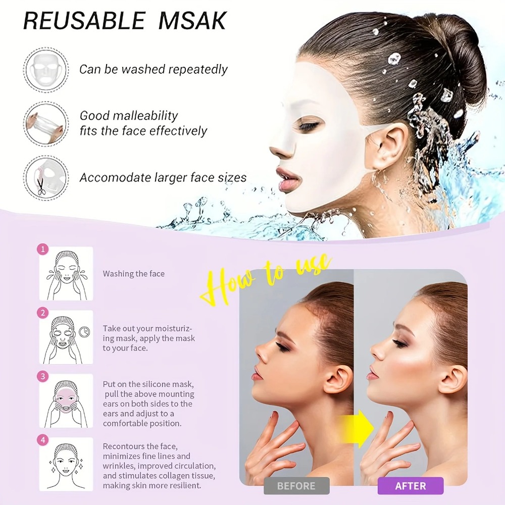 ที่วางมาส์กหน้าซิลิโคนแบบใช้ซ้ - Silicone Mask Bracket บทวิจารณ์และราคา