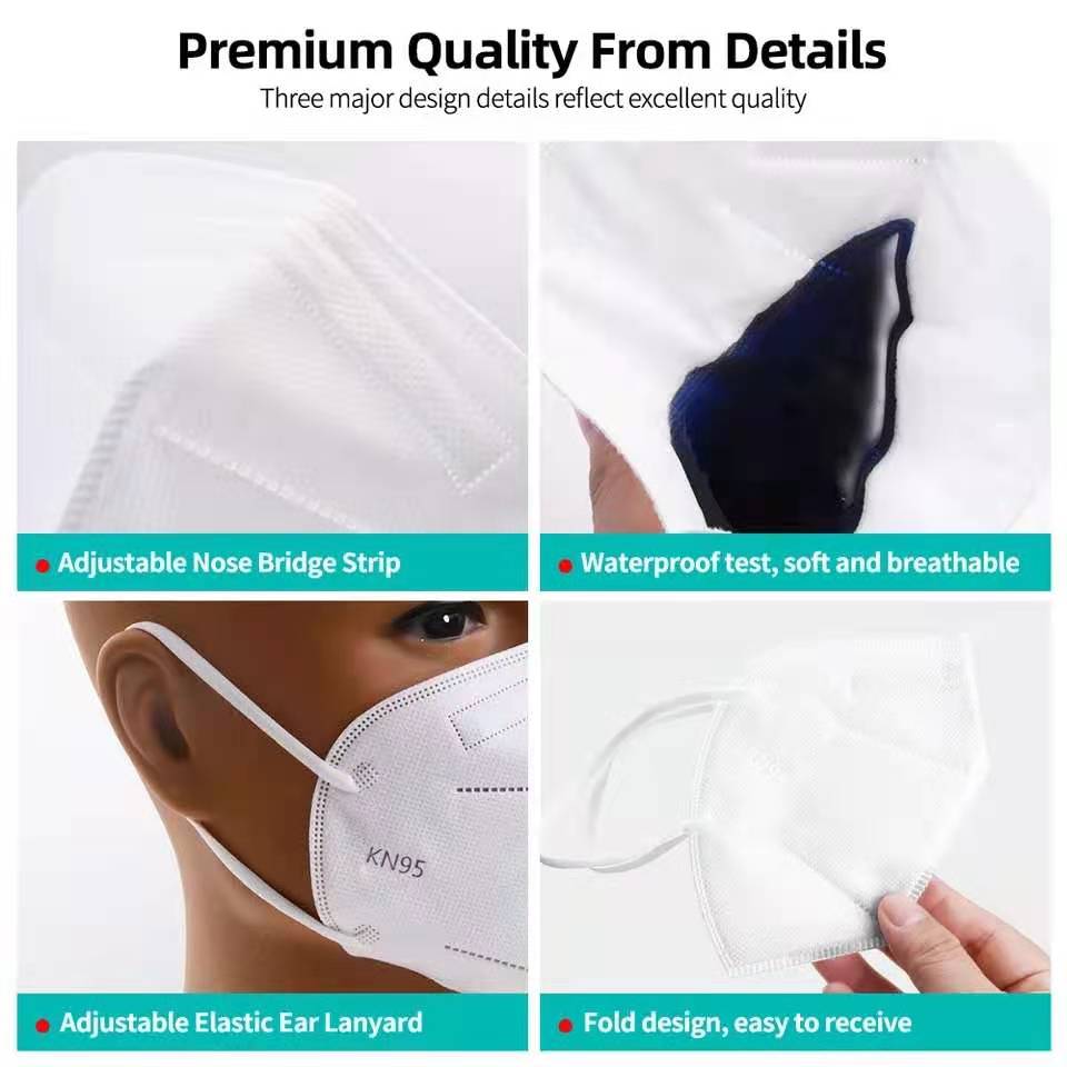หน้ากาก FFP2 สำหรับผู้ใหญ่ 10- - Disposable Surgical Mask บทวิจารณ์และราคา