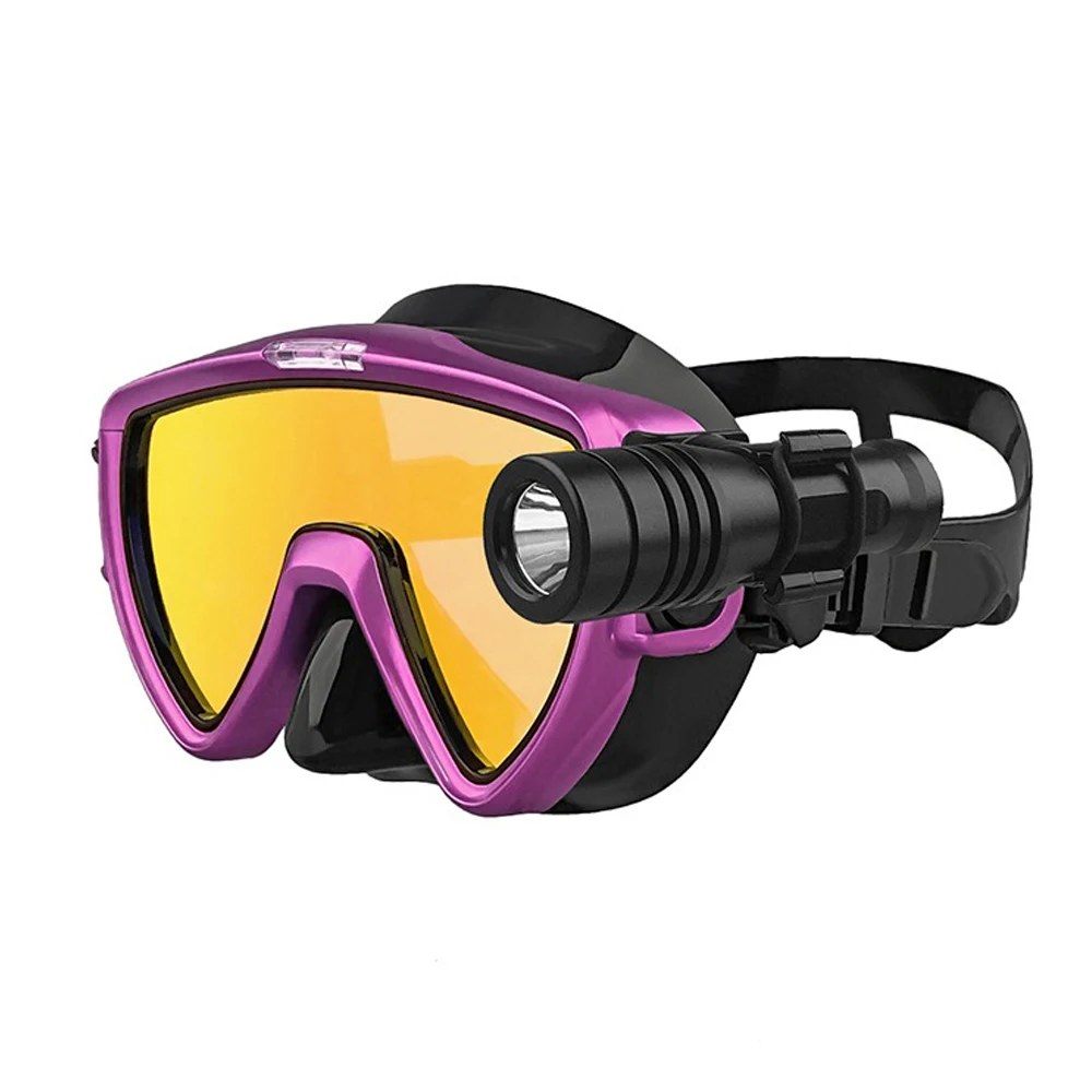 หน้ากากดำน้ำพร้อมที่ยึดไฟฉาย,  - Silicone Mask Bracket บทวิจารณ์และราคา